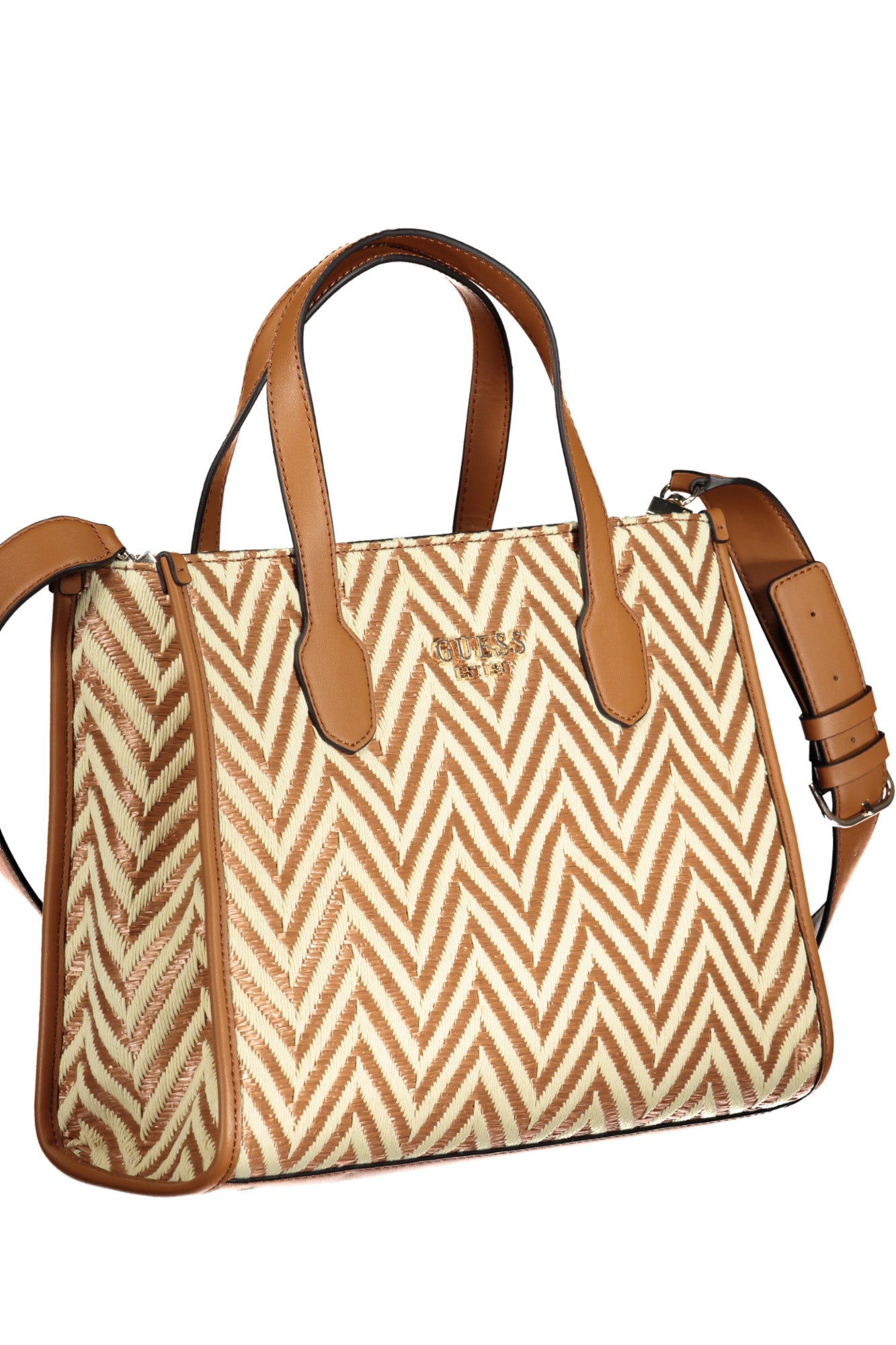 GUESS JEANS BORSA DONNA MARRONE