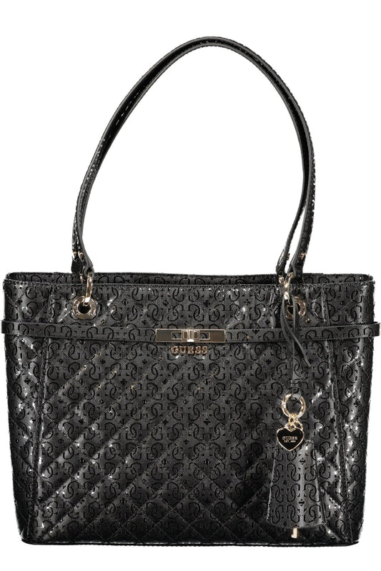 GUESS JEANS BORSA DONNA NERO
