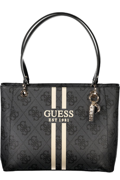 GUESS JEANS BORSA DONNA NERO