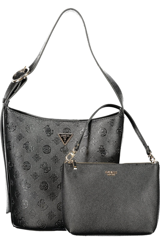 GUESS JEANS BORSA DONNA NERO