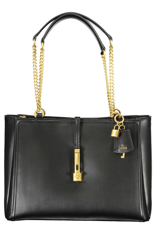 GUESS JEANS BORSA DONNA NERO