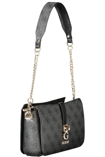 GUESS JEANS BORSA DONNA NERO
