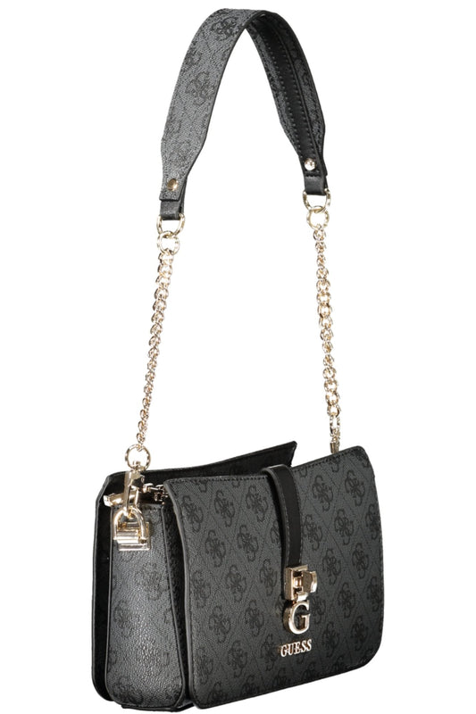 GUESS JEANS BORSA DONNA NERO