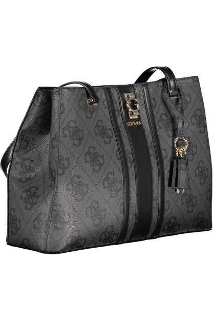 GUESS JEANS BORSA DONNA NERO