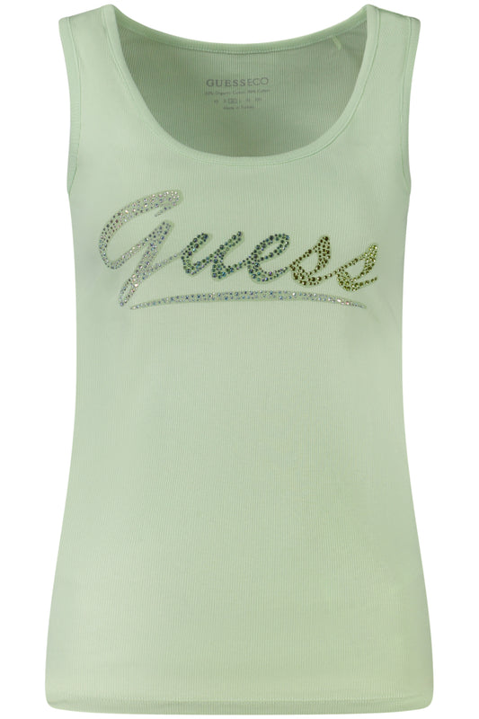 GUESS JEANS CANOTTA DONNA VERDE