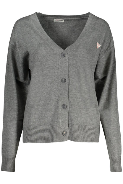 GUESS JEANS CARDIGAN DONNA GRIGIO