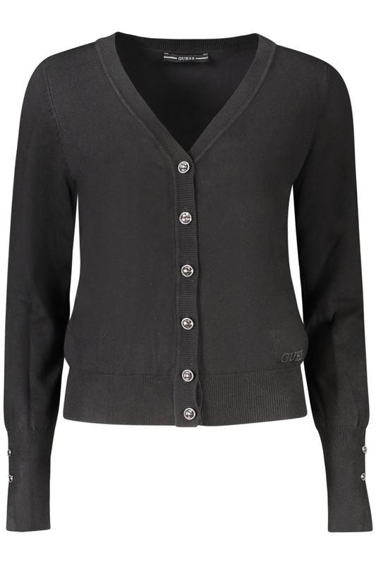 GUESS JEANS CARDIGAN DONNA NERO