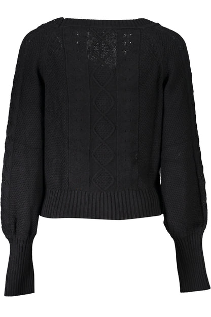 GUESS JEANS CARDIGAN DONNA NERO
