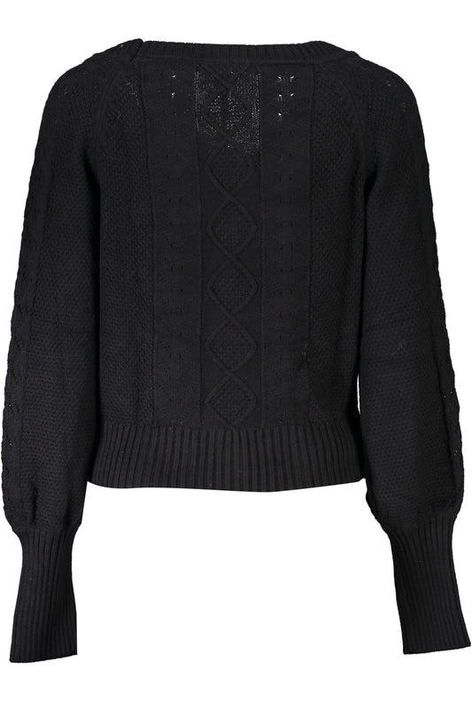 GUESS JEANS CARDIGAN DONNA NERO