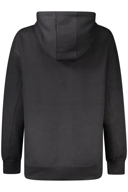 GUESS JEANS FELPA SENZA ZIP DONNA NERO