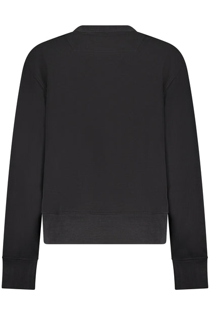 GUESS JEANS FELPA SENZA ZIP DONNA NERO