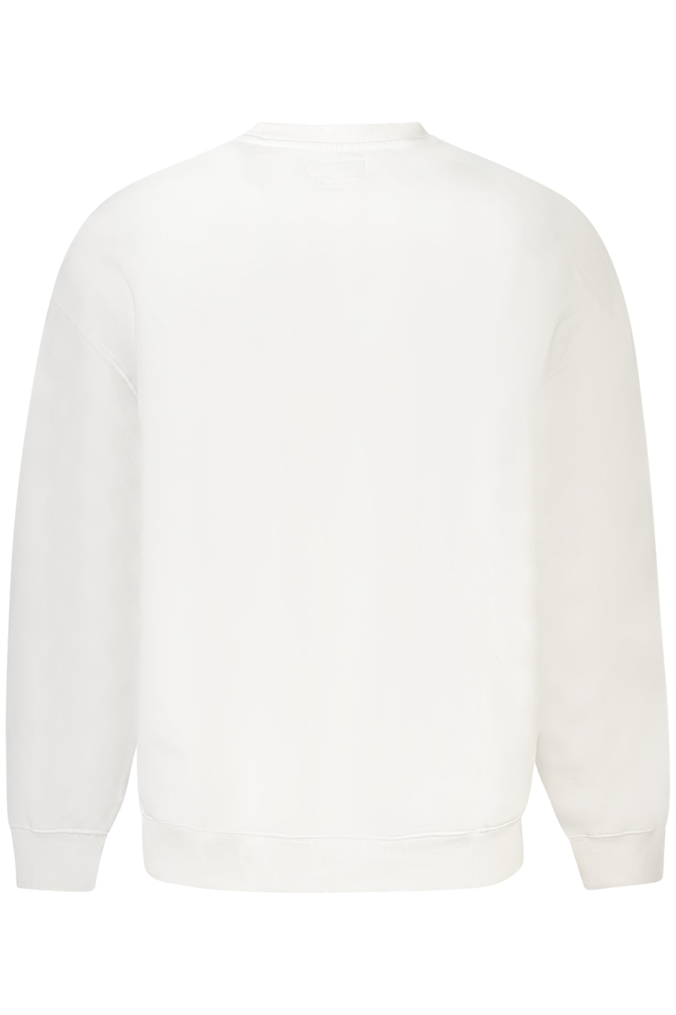 GUESS JEANS FELPA SENZA ZIP UOMO BIANCO