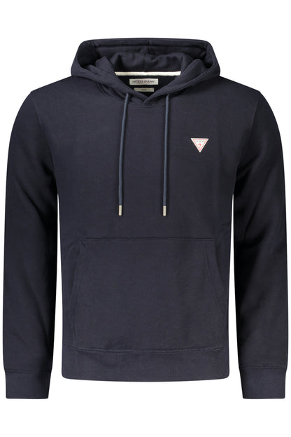 GUESS JEANS FELPA SENZA ZIP UOMO BLU