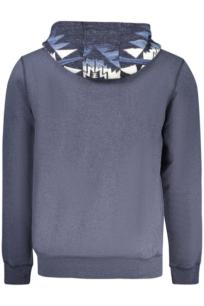 GUESS JEANS FELPA SENZA ZIP UOMO BLU