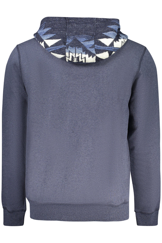 GUESS JEANS FELPA SENZA ZIP UOMO BLU