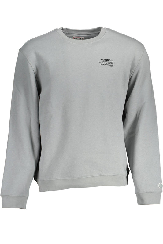 GUESS JEANS FELPA SENZA ZIP UOMO GRIGIO