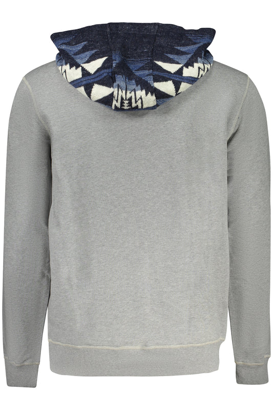 GUESS JEANS FELPA SENZA ZIP UOMO GRIGIO