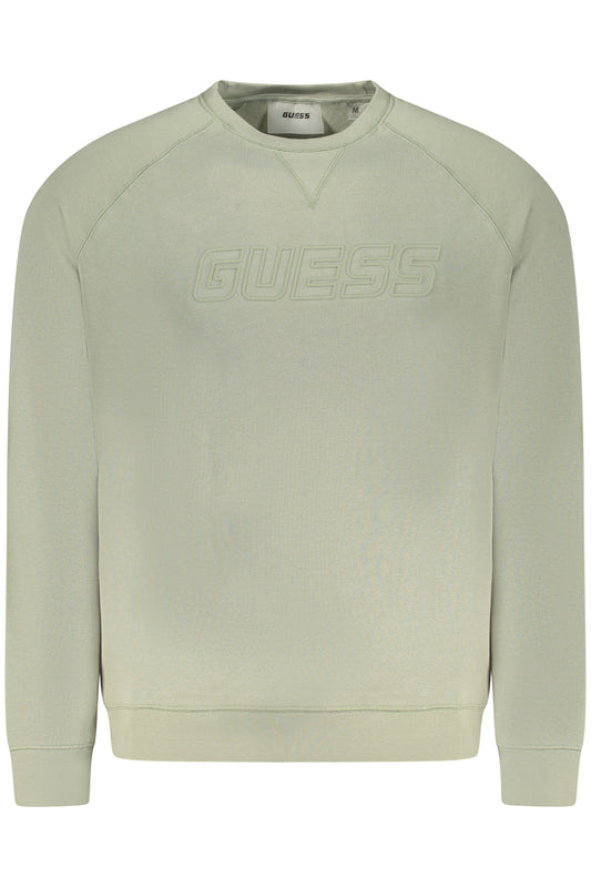 GUESS JEANS FELPA SENZA ZIP UOMO VERDE