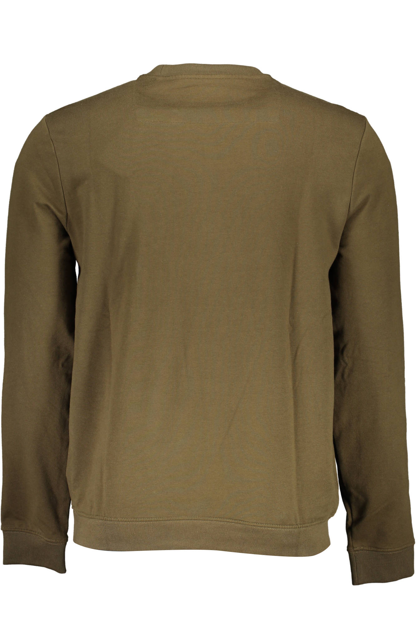 GUESS JEANS FELPA SENZA ZIP UOMO VERDE