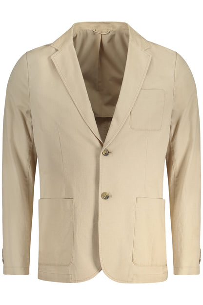 GUESS JEANS GIACCA CLASSICA UOMO BEIGE