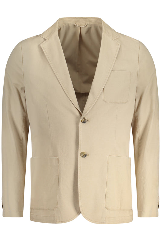 GUESS JEANS GIACCA CLASSICA UOMO BEIGE
