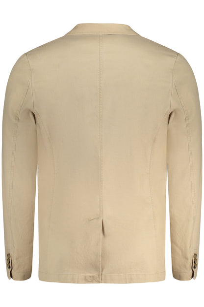 GUESS JEANS GIACCA CLASSICA UOMO BEIGE