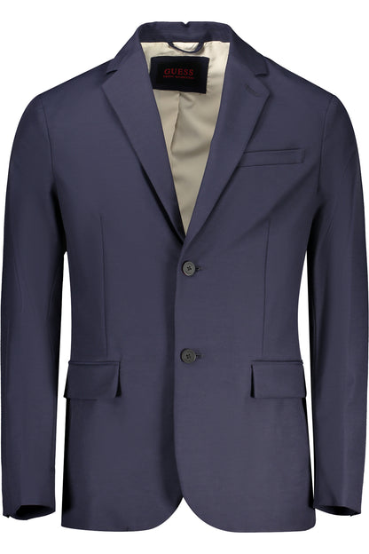 GUESS JEANS GIACCA CLASSICA UOMO BLU