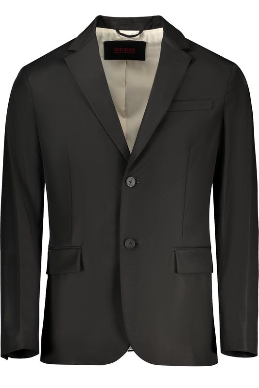 GUESS JEANS GIACCA CLASSICA UOMO NERO