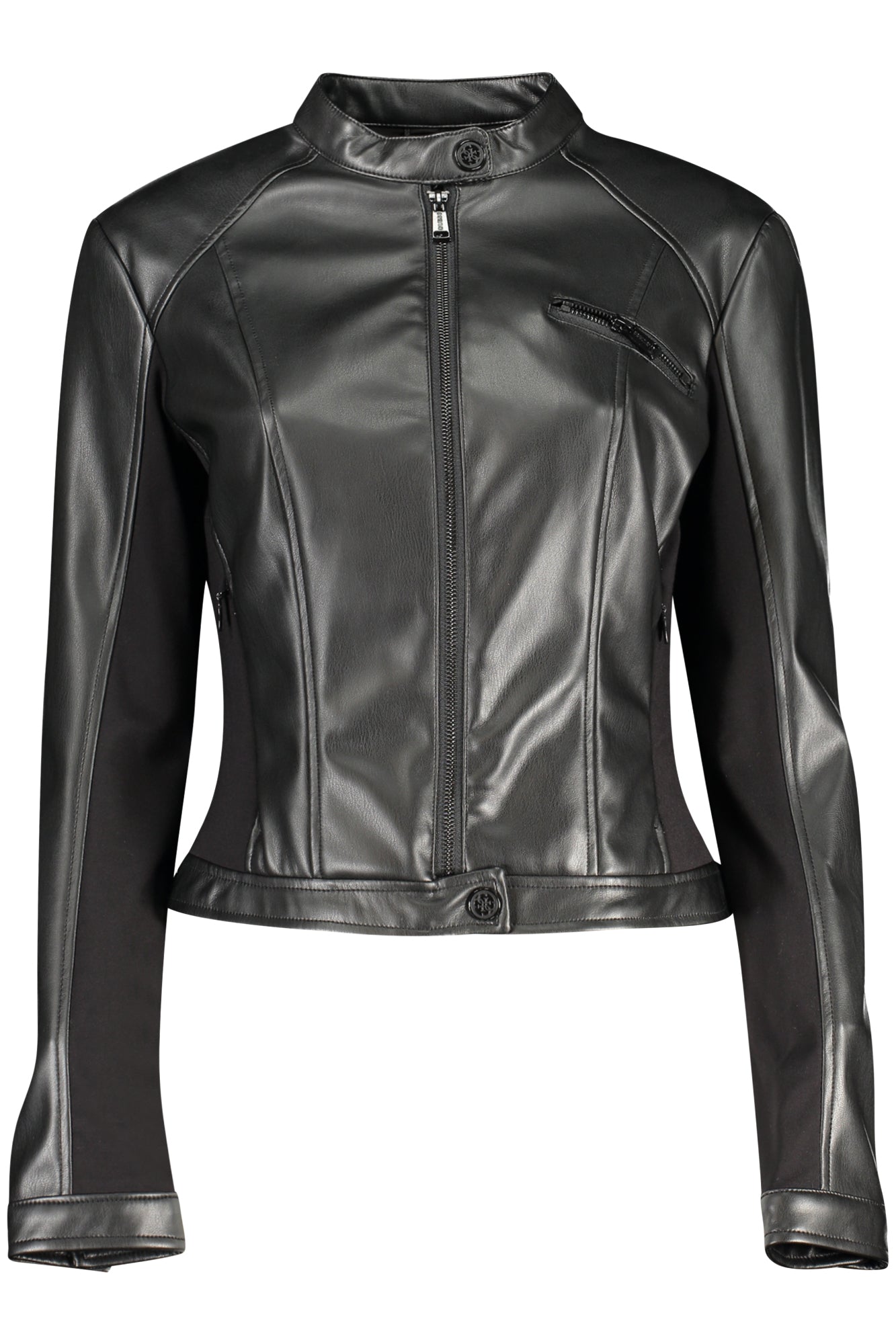 GUESS JEANS GIACCA SPORTIVA DONNA NERO