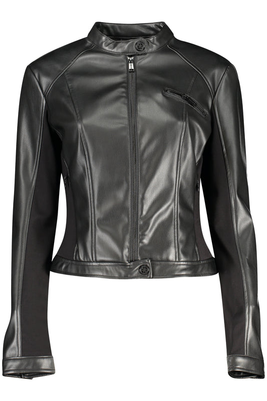GUESS JEANS GIACCA SPORTIVA DONNA NERO