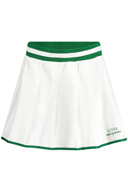 GUESS JEANS GONNA CORTA DONNA BIANCO