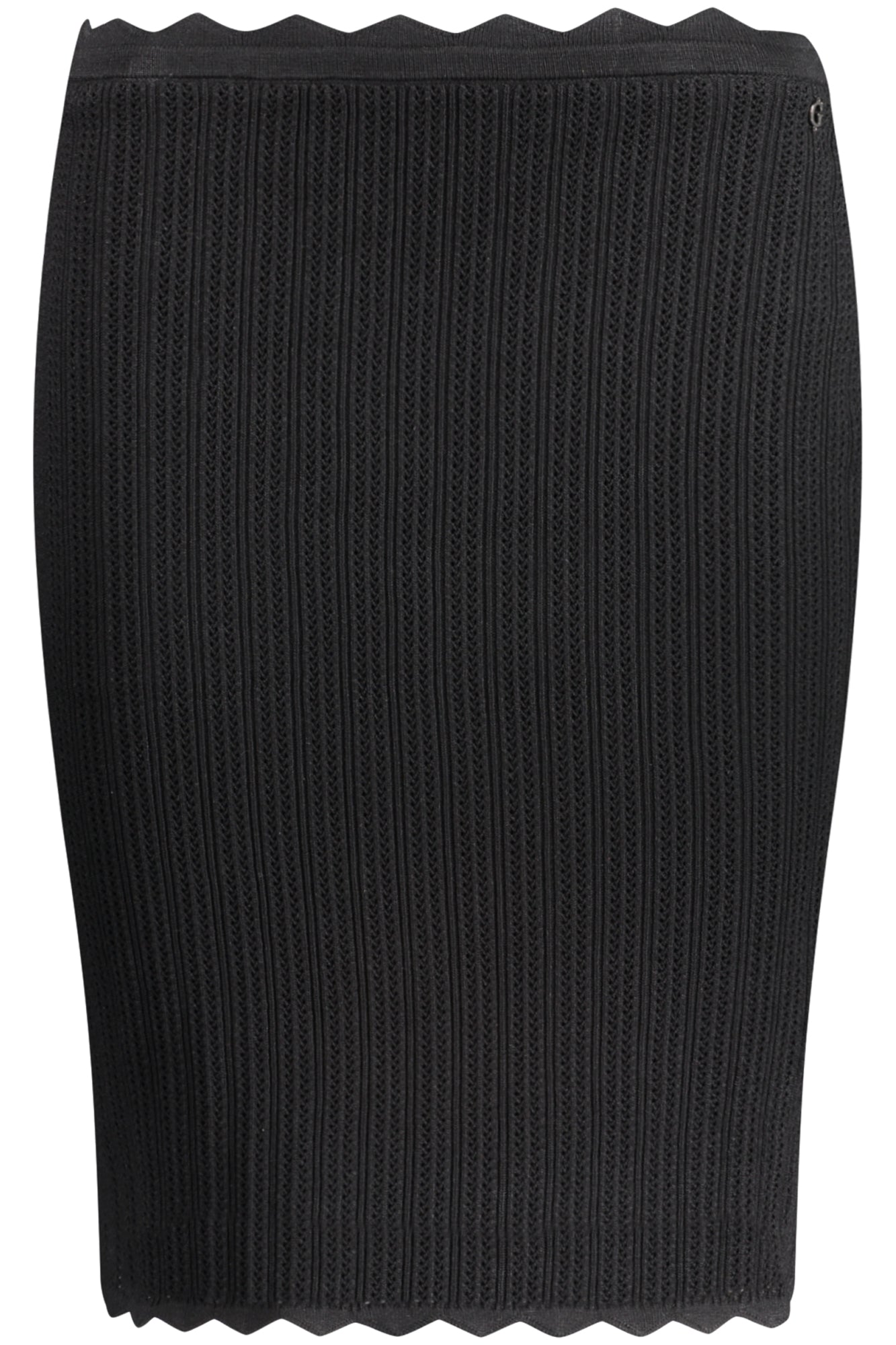 GUESS JEANS GONNA LONGUETTE DONNA NERO