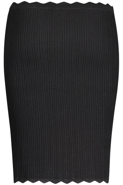 GUESS JEANS GONNA LONGUETTE DONNA NERO