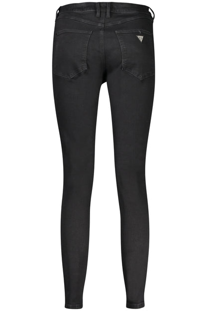 GUESS JEANS JEANS DENIM DONNA NERO