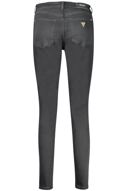 GUESS JEANS JEANS DENIM DONNA NERO