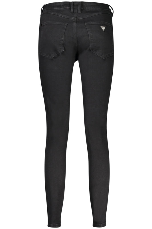 GUESS JEANS JEANS DENIM DONNA NERO