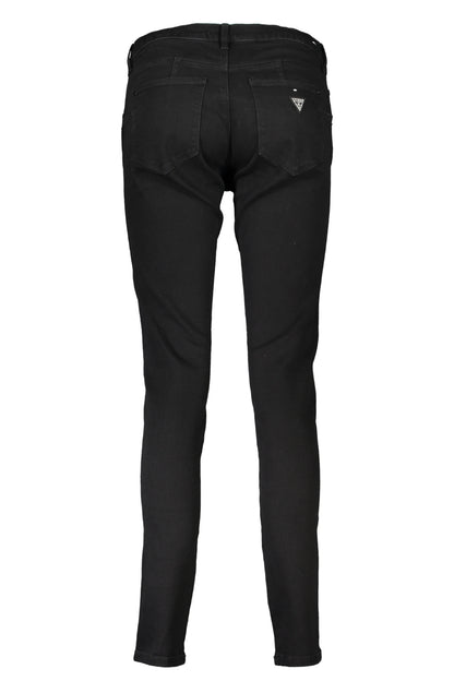 GUESS JEANS JEANS DENIM DONNA NERO