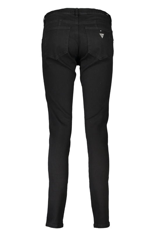 GUESS JEANS JEANS DENIM DONNA NERO