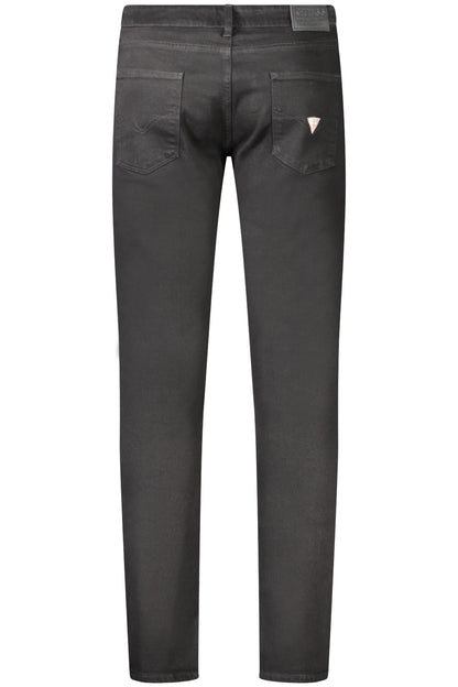 GUESS JEANS JEANS DENIM UOMO NERO