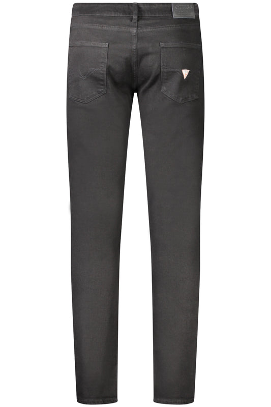 GUESS JEANS JEANS DENIM UOMO NERO