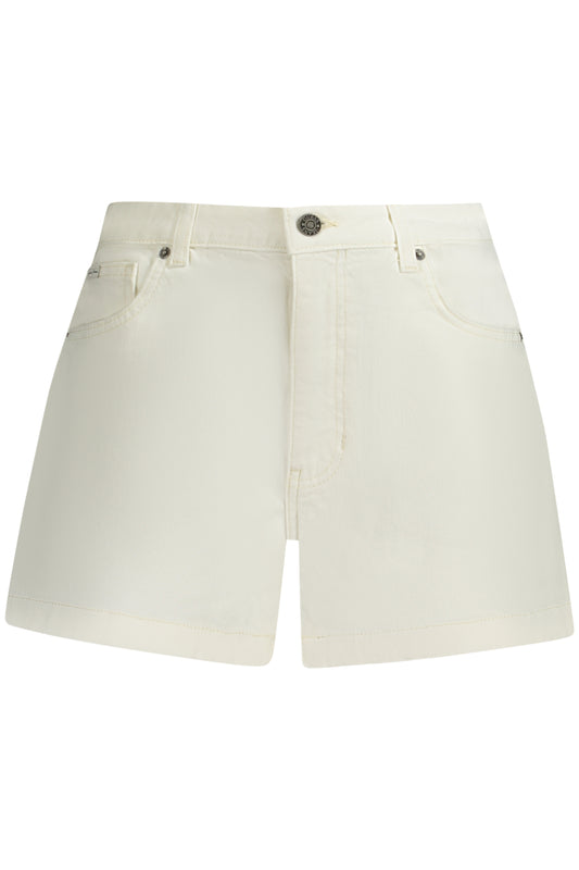 GUESS JEANS JEANS SHORT DONNA BIANCO