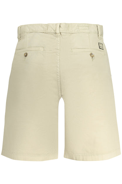 GUESS JEANS PANTALONE BERMUDA UOMO BEIGE
