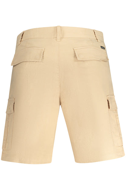 GUESS JEANS PANTALONE BERMUDA UOMO BEIGE