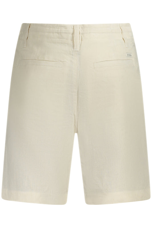 GUESS JEANS PANTALONE BERMUDA UOMO BEIGE