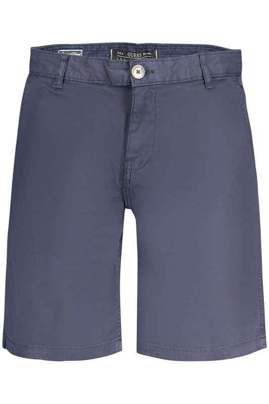 GUESS JEANS PANTALONE BERMUDA UOMO BLU