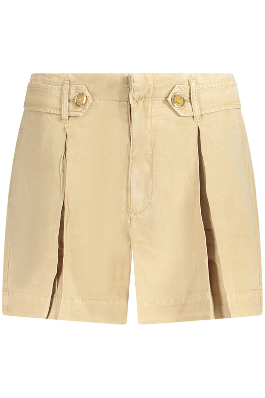 GUESS JEANS PANTALONE SHORT DONNA BEIGE