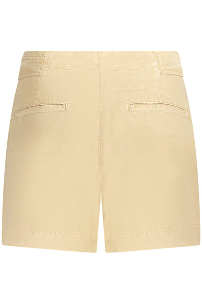 GUESS JEANS PANTALONE SHORT DONNA BEIGE