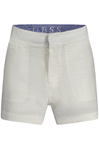 GUESS JEANS PANTALONE SHORT DONNA BIANCO