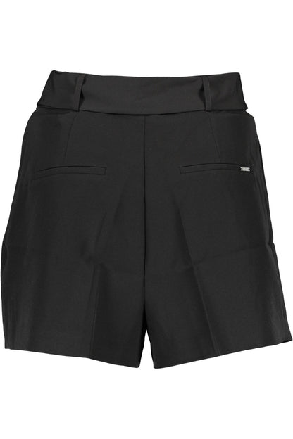 GUESS JEANS PANTALONE SHORT DONNA NERO