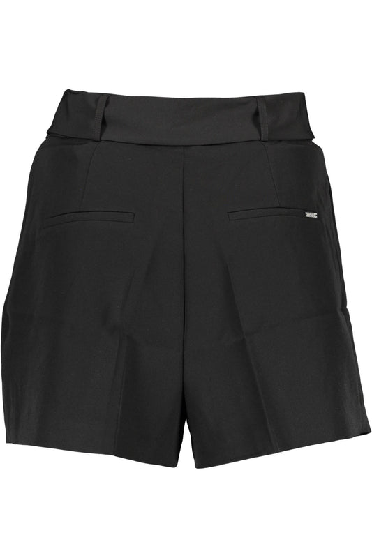 GUESS JEANS PANTALONE SHORT DONNA NERO
